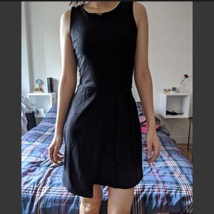 Loft Tie Front Work Dress